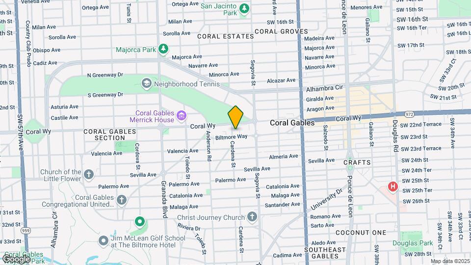 671 Biltmore Way Mapa y Detalles de la Ubicación