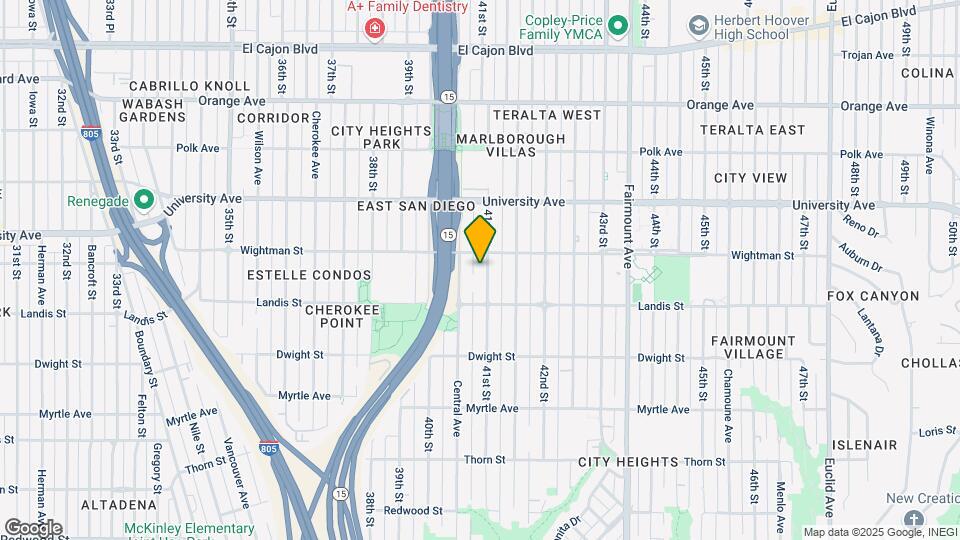 3772 41st St Map and Location Details
