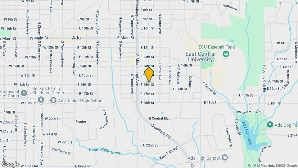 522 S Stonewall Ave Map and Location Details
