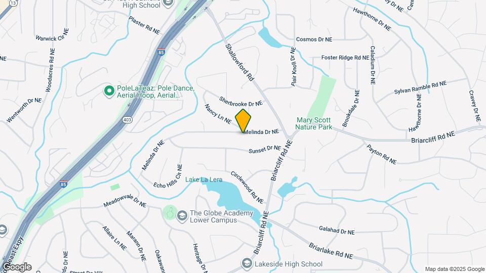 2535 Melinda Dr NE Map and Location Details