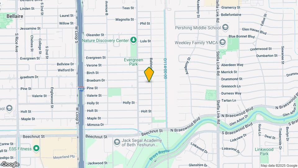 4405 Effie St Map and Location Details