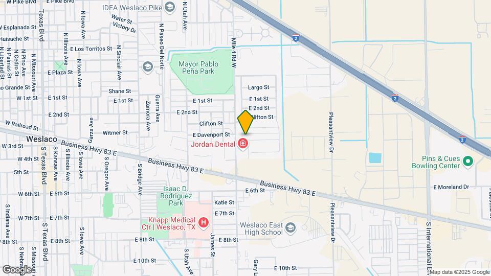 1719 Stauffers St, Unit 2 Map and Location Details