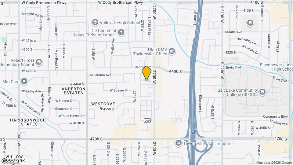 4458 S Stonington Way Map and Location Details