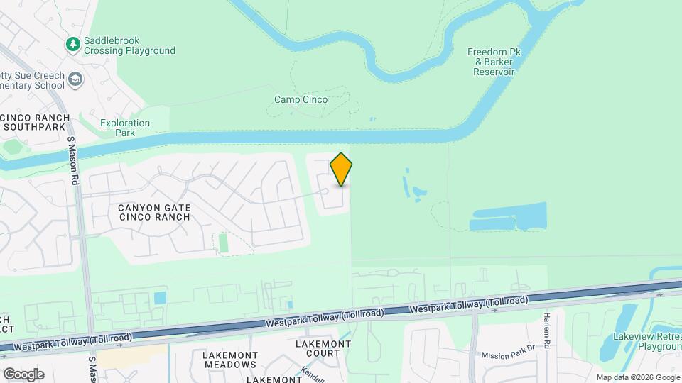 6230 Canyon Rock Way Map and Location Details