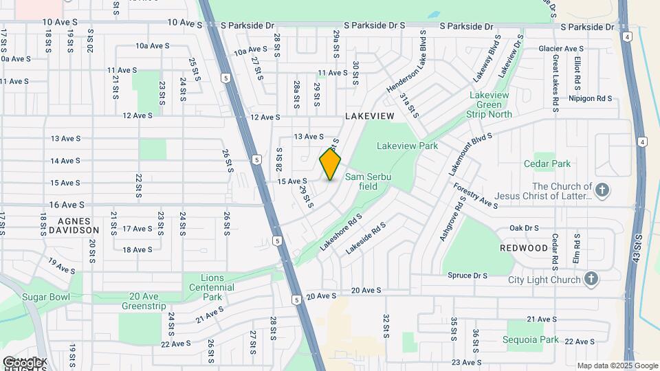 1506 Henderson Lake Blvd S Map and Location Details