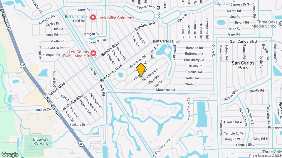 8097 Albatross Rd Map and Location Details