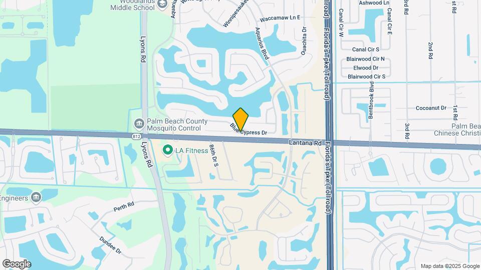 8366 Blue Cypress Dr Map and Location Details