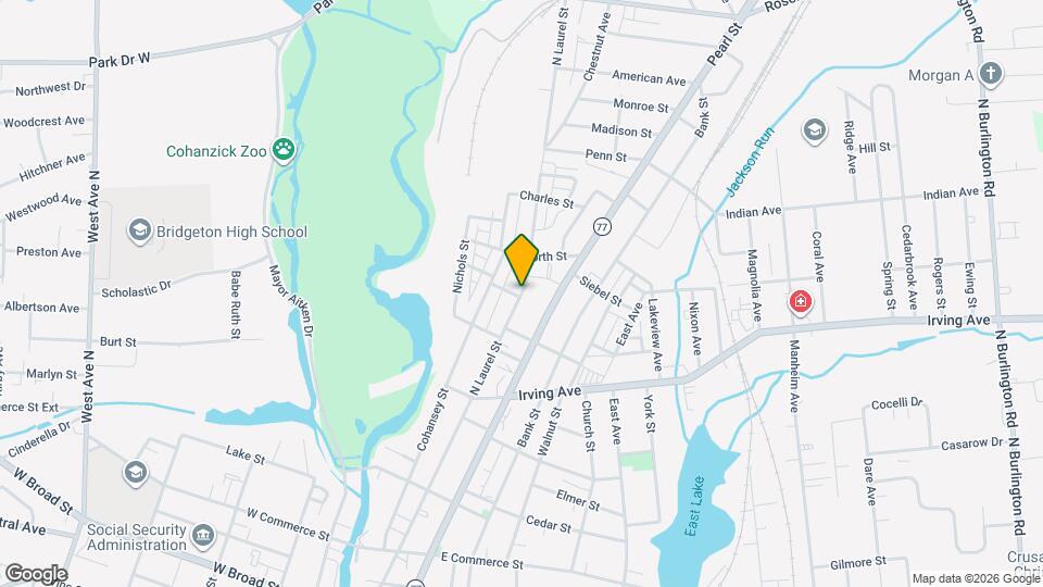 297 N Laurel St Map and Location Details