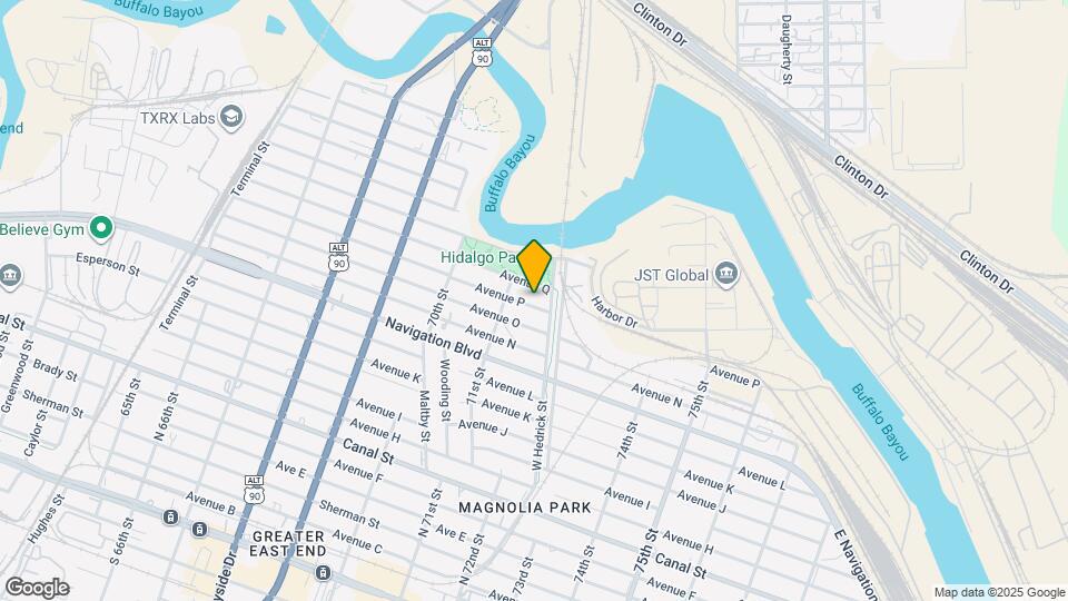 7121 Avenue P Map and Location Details