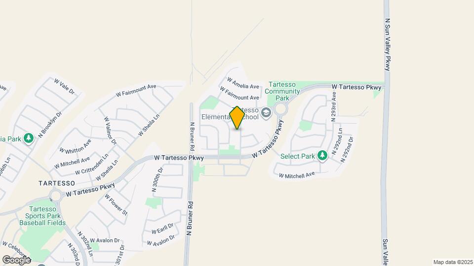 3792 N 297th Ave Map and Location Details