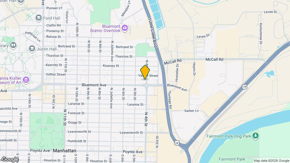 402 Bluemont Ave Map and Location Details