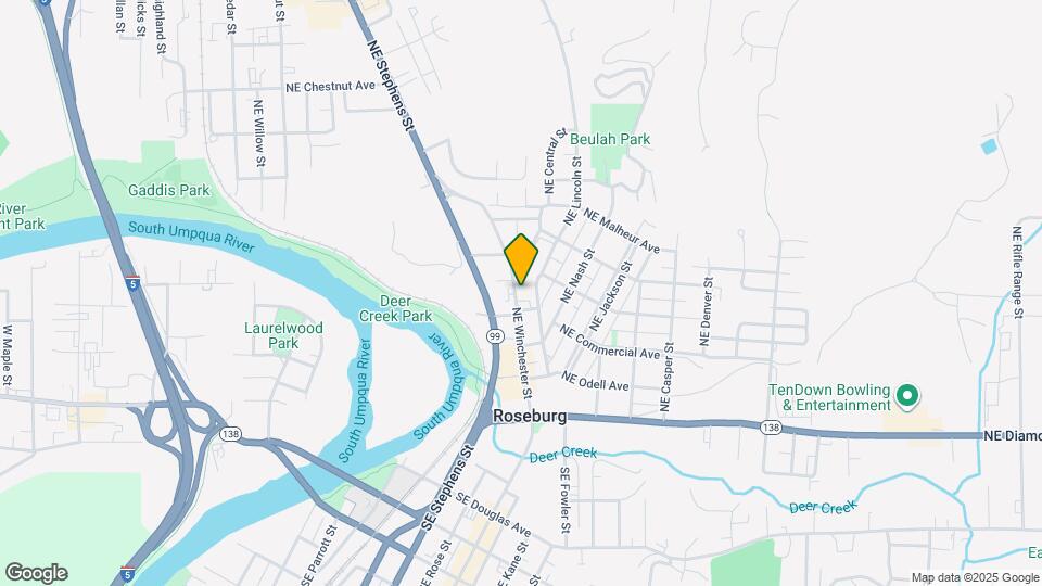 537 NE Winchester St Map and Location Details