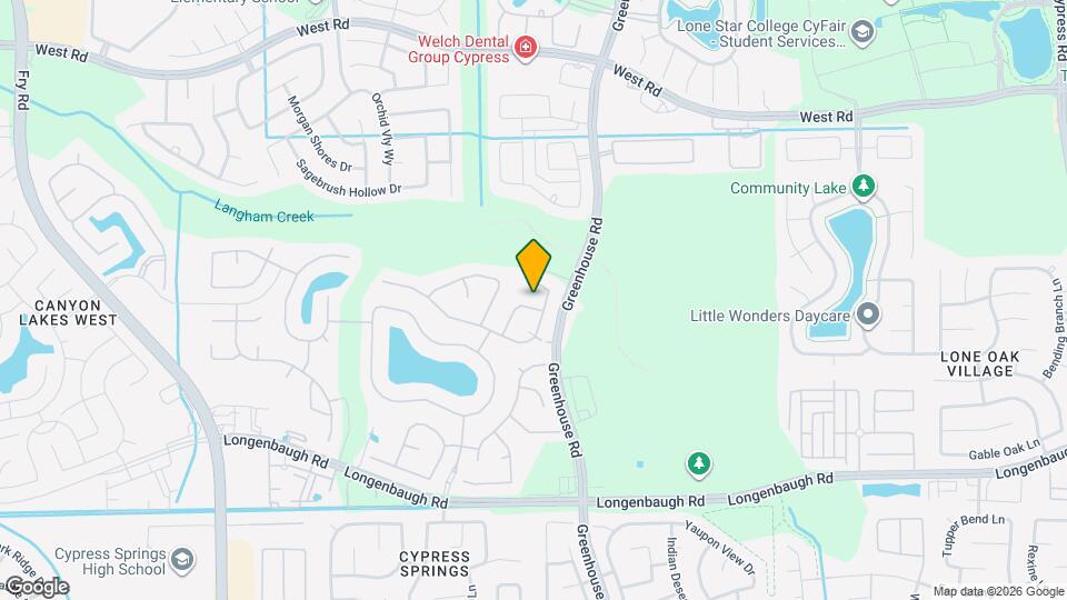 19510 Dunlay Springs Dr Mapa y Detalles de la Ubicación