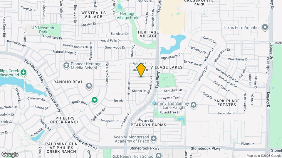 2663 Clearfield Ln Map and Location Details