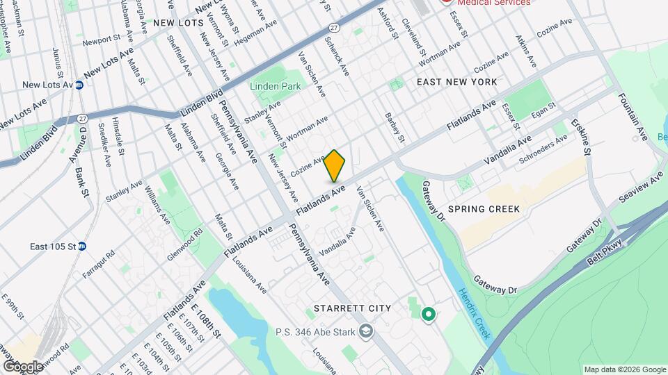 12205 Flatlands Ave Map and Location Details