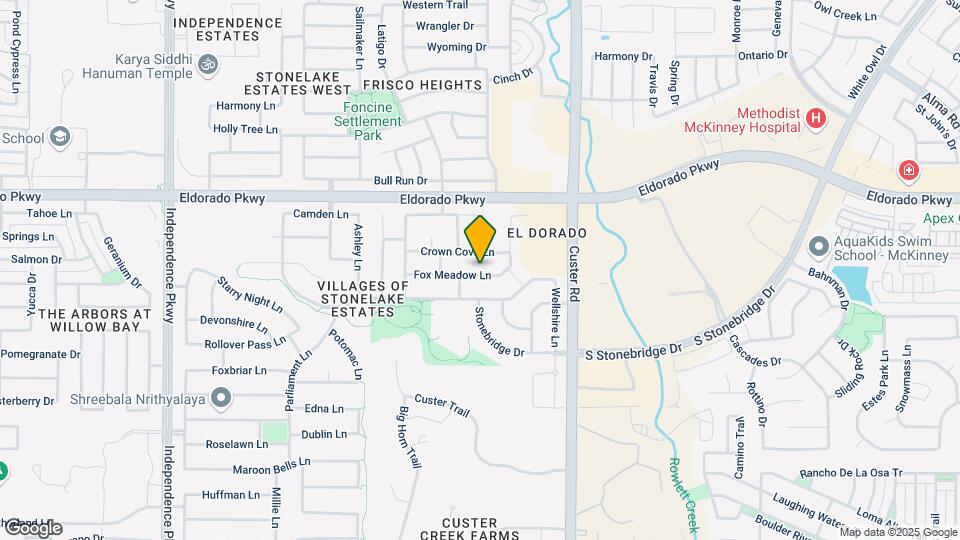 15678 Fox Meadow Ln Mapa y Detalles de la Ubicación