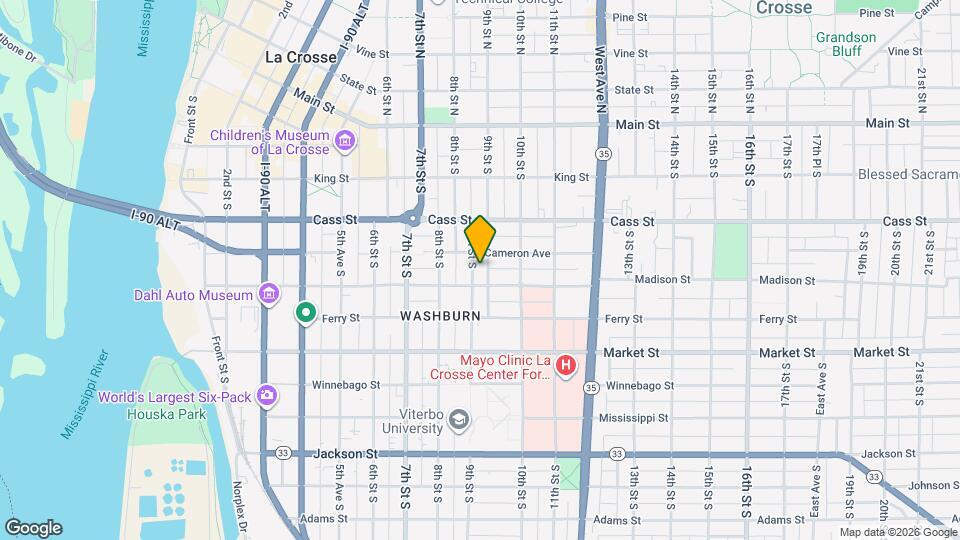 411 9th St S Map and Location Details