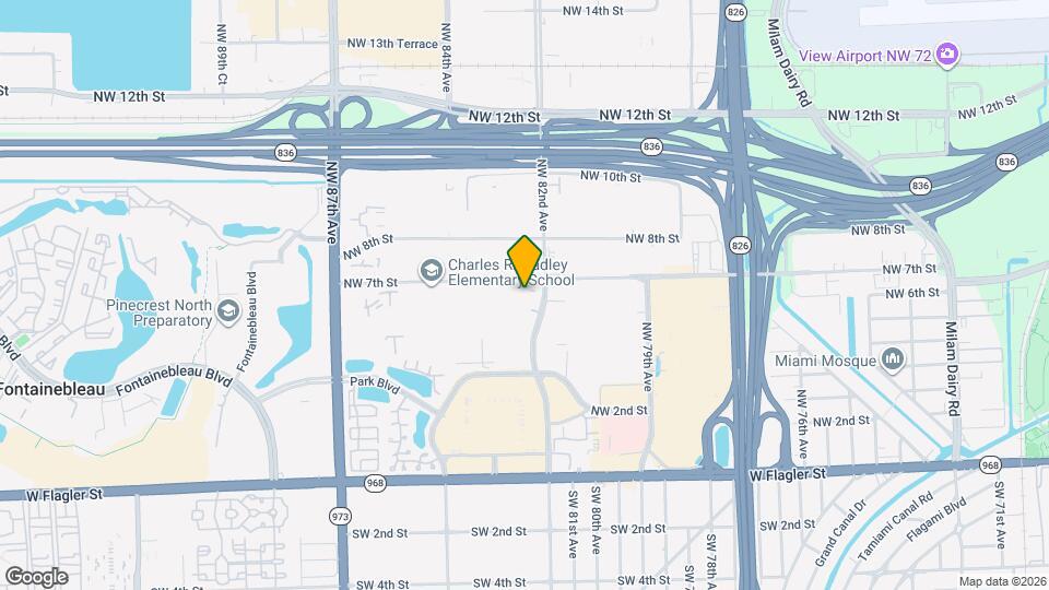 8248 NW 6th Ter, Unit 222 Map and Location Details