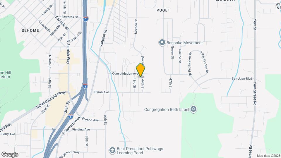 112 S 44th St Map and Location Details