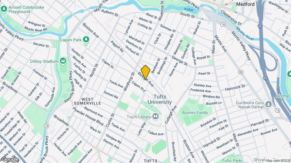 369 Boston Ave, Unit 2 Map and Location Details