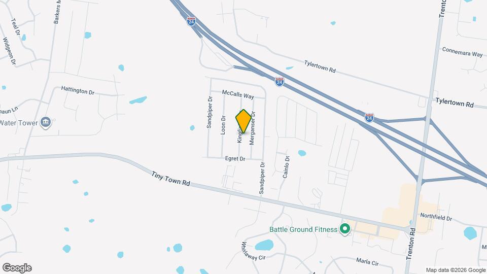 3437 Kingfisher Dr Map and Location Details