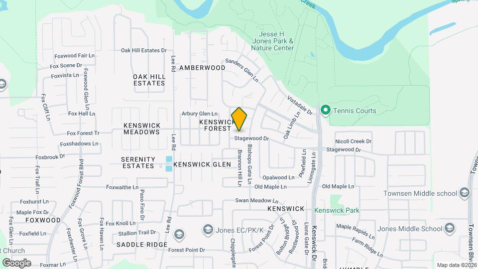 8119 Stagewood Dr Mapa y Detalles de la Ubicación