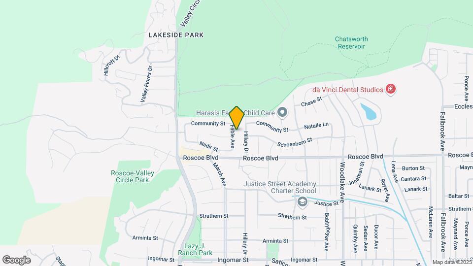 8408 Fable Ave Map and Location Details