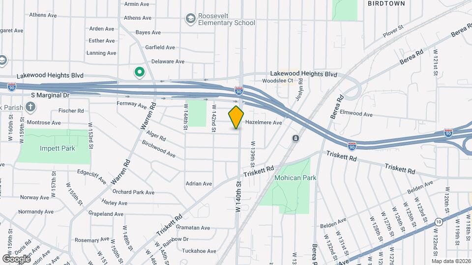 3182 W 140th St Map and Location Details