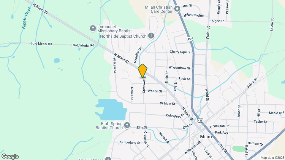 4011 Creswell St Map and Location Details