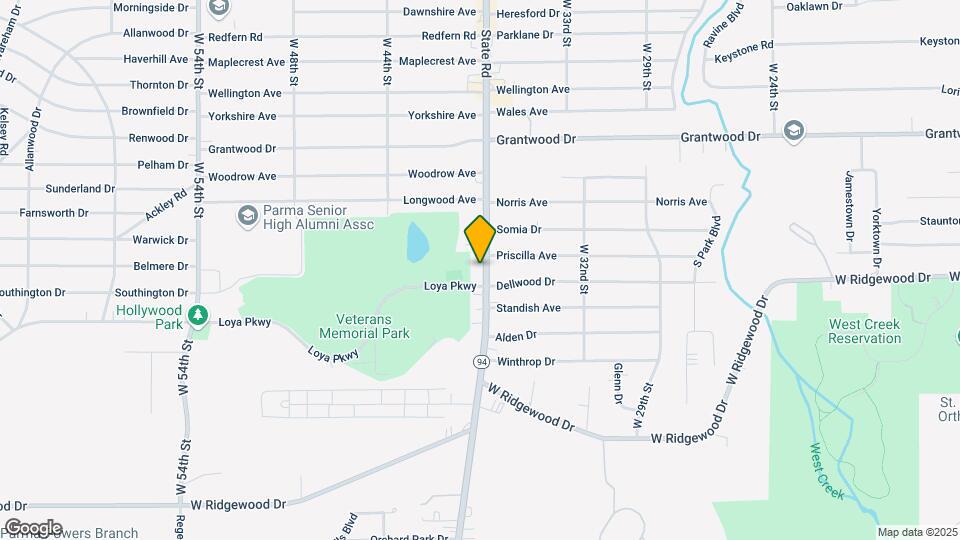6288 State Rd Map and Location Details