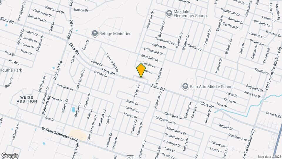 2706 Vernice Loop Map and Location Details