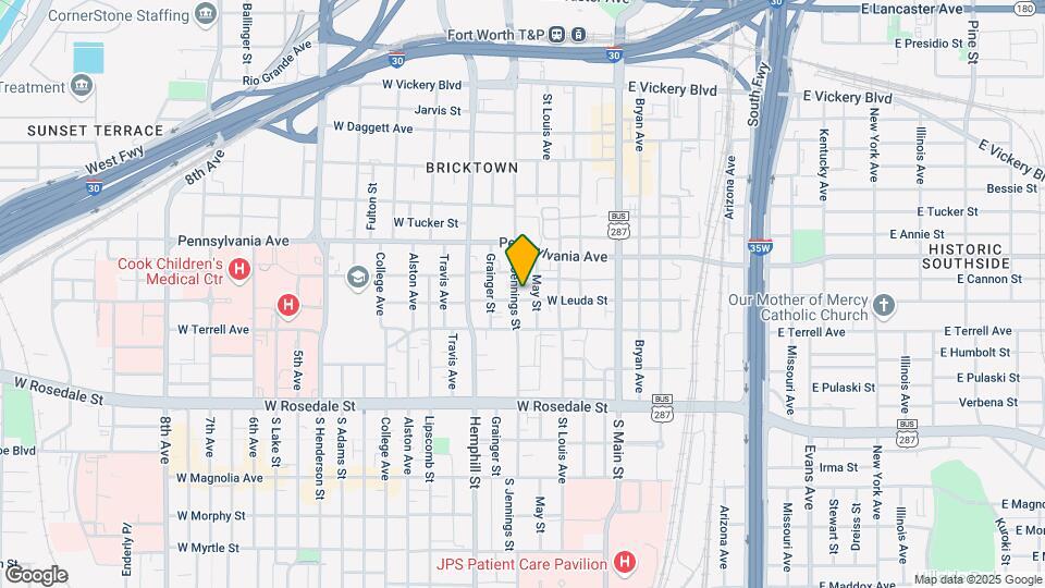 715 S Jennings Ave Mapa y Detalles de la Ubicación