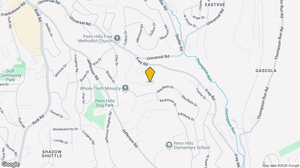 279 Hazel Rd Map and Location Details