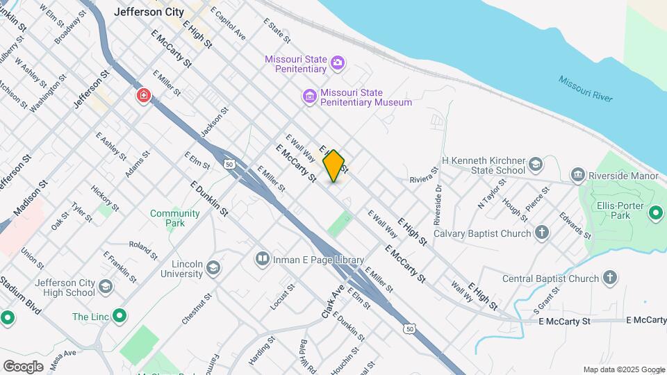 327 Ash St Map and Location Details