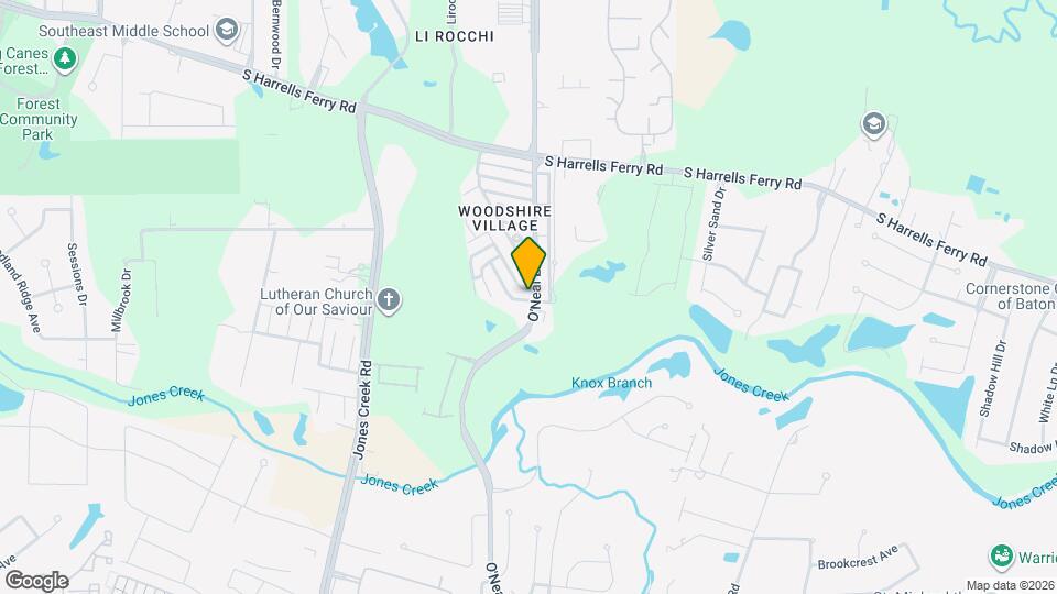 3482 King Bradford Dr Map and Location Details