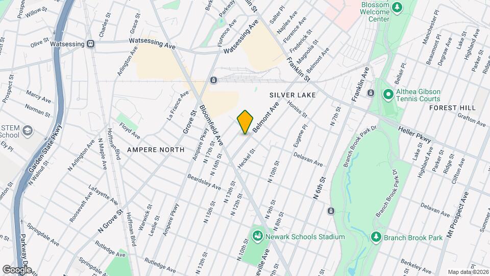 43 Belmont Ave, Unit 43 Belmont ave second floor Map and Location Details