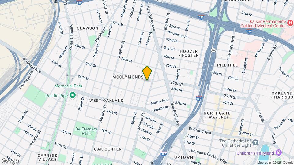 941 26th St Map and Location Details