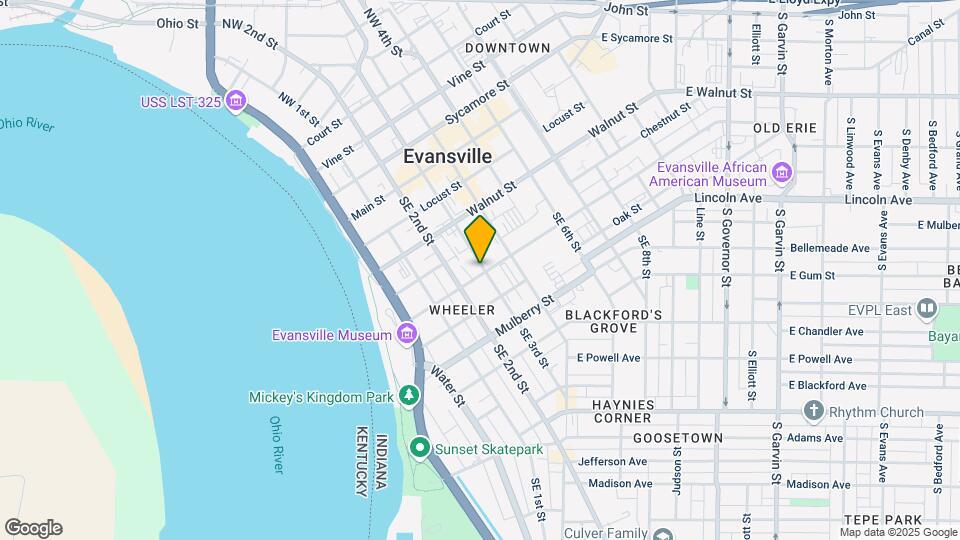 321 SE Third St Map and Location Details