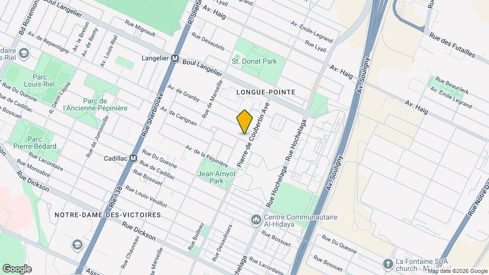 2755-2761 De Carignan Map and Location Details