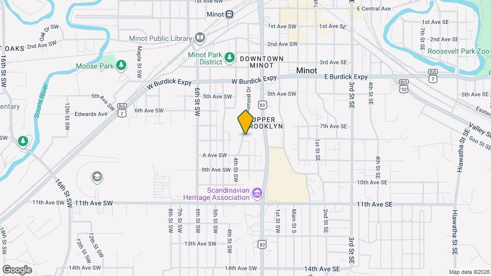 713 Summit Dr Map and Location Details