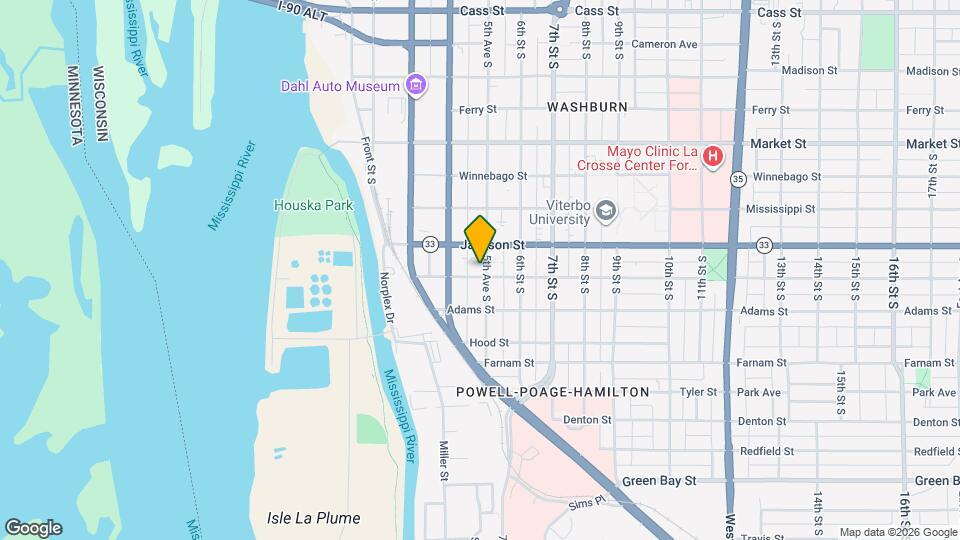 433 Johnson St Map and Location Details