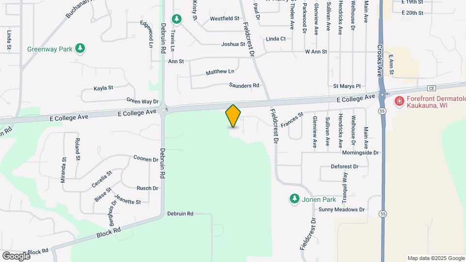 2801 Garners Creek Ct Map and Location Details