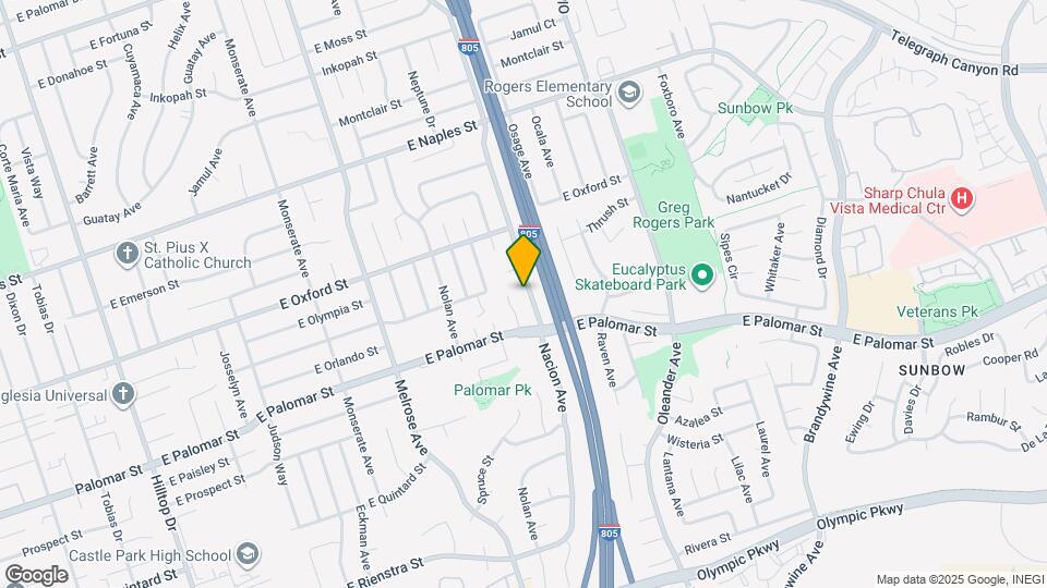 1266 Nacion Ave Map and Location Details