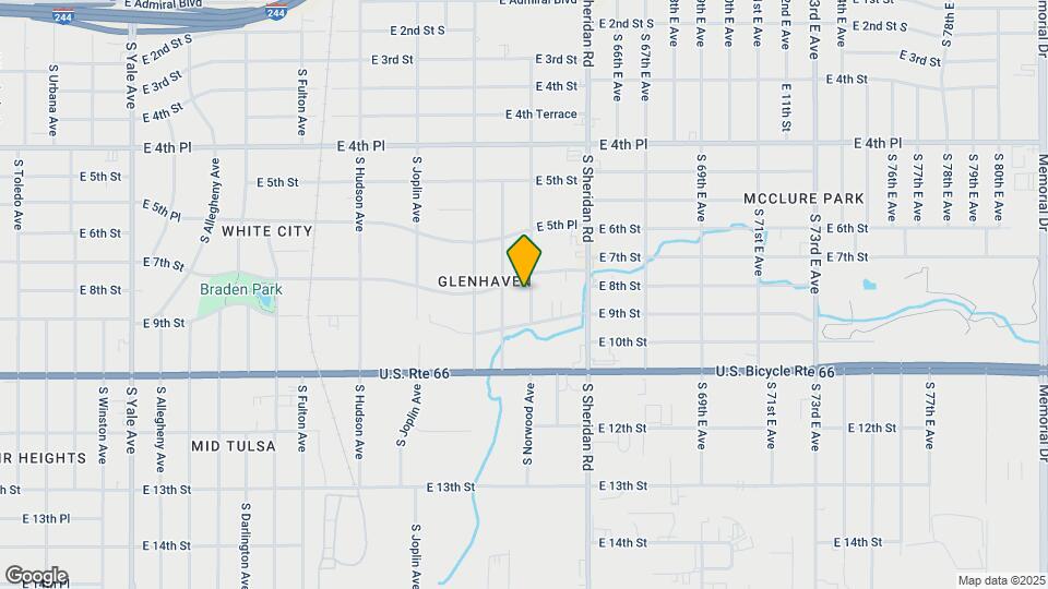 714 S Norwood Ave Map and Location Details