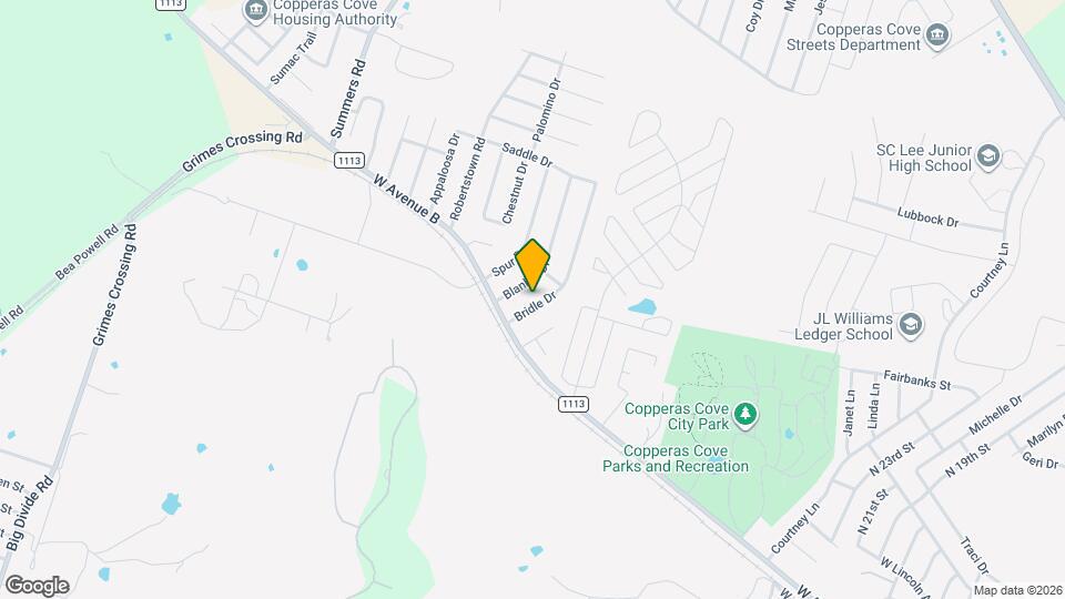 111 Bridle Dr Map and Location Details