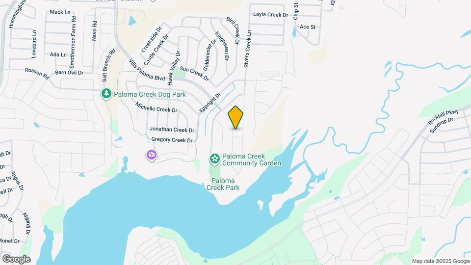 1721 Gayla Creek Dr Map and Location Details