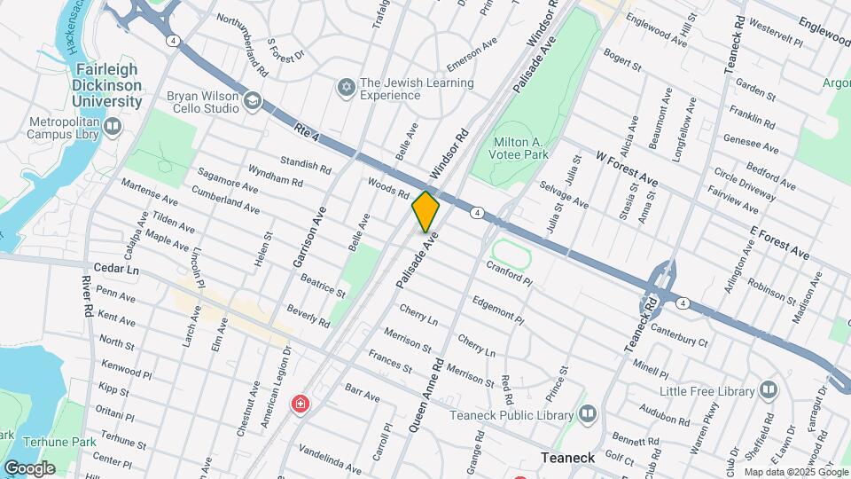 996 Palisade Ave Map and Location Details