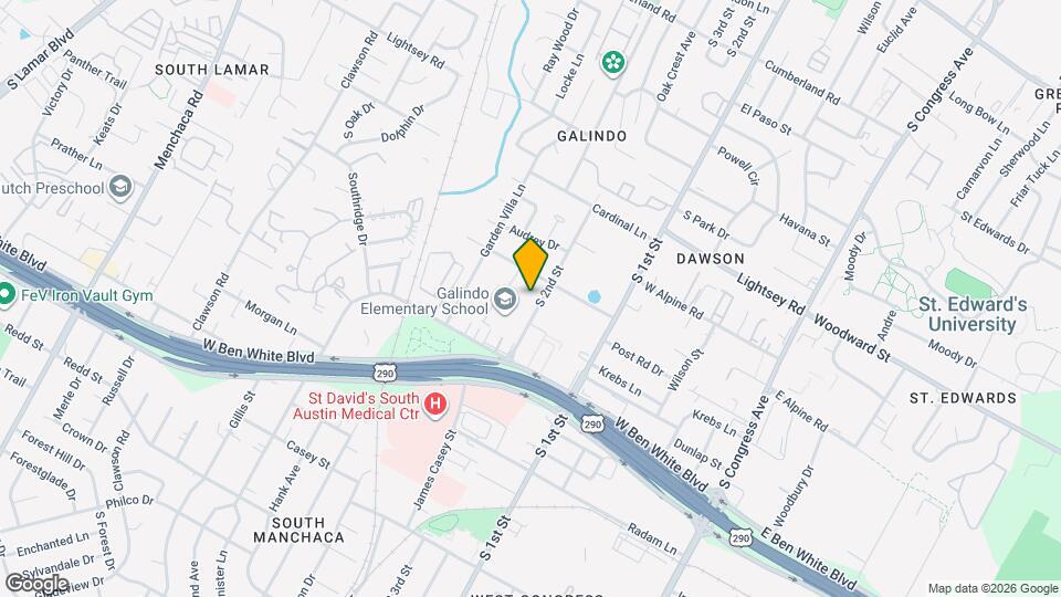 3706 S 2nd St Map and Location Details