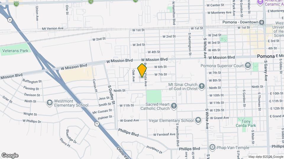 762 S Currier St Map and Location Details