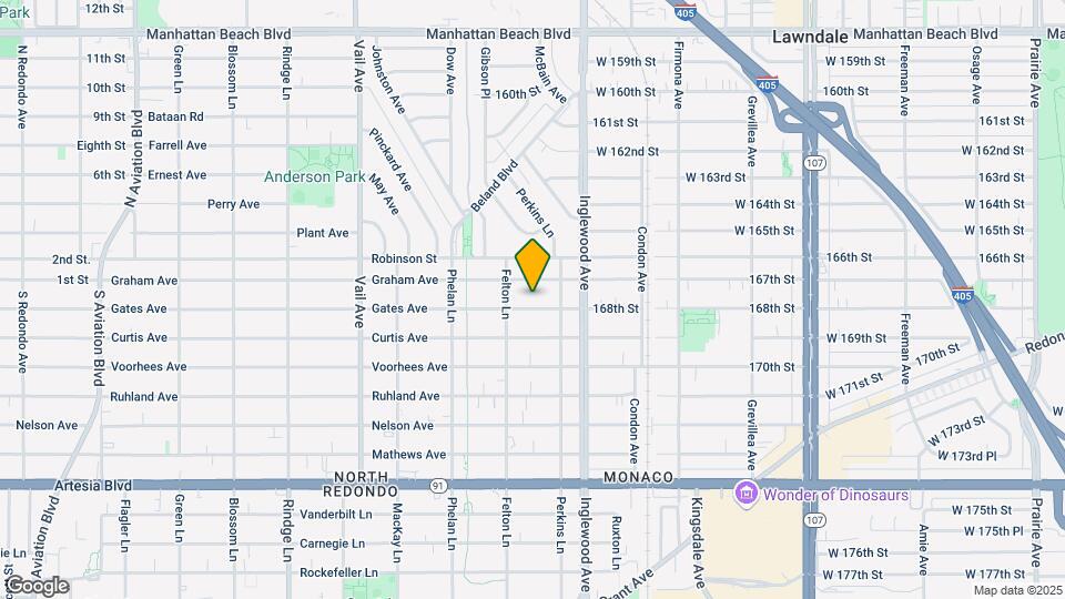2613 Gates Ave Map and Location Details